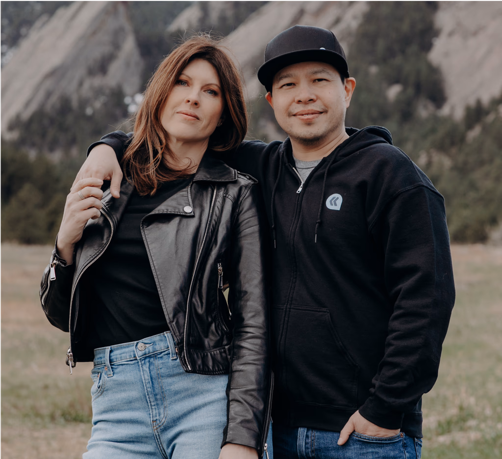 Paul and Eliza Lin, Co-founders of Returned.com